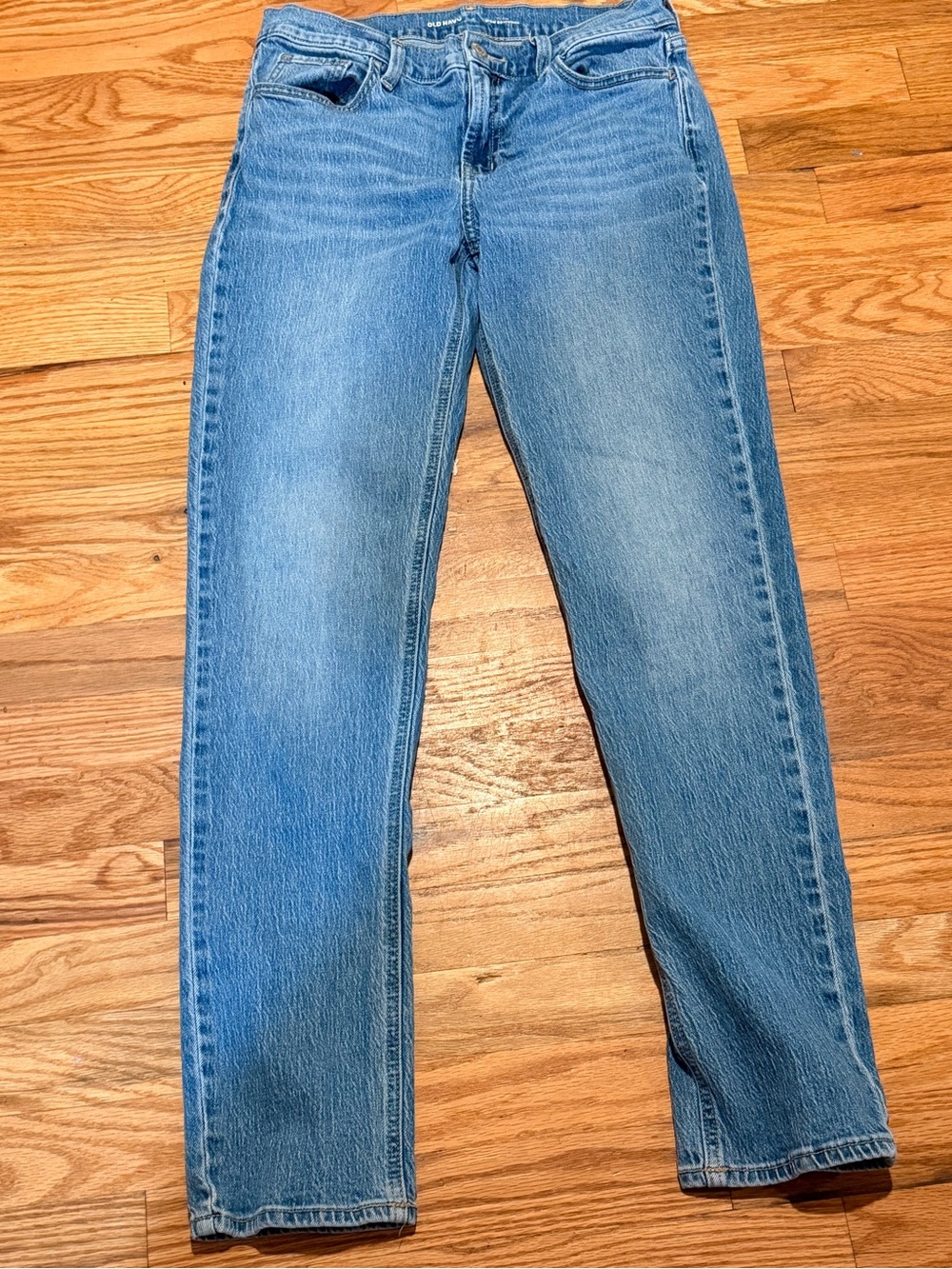 Old Navy Light Wash Straight Leg Jeans